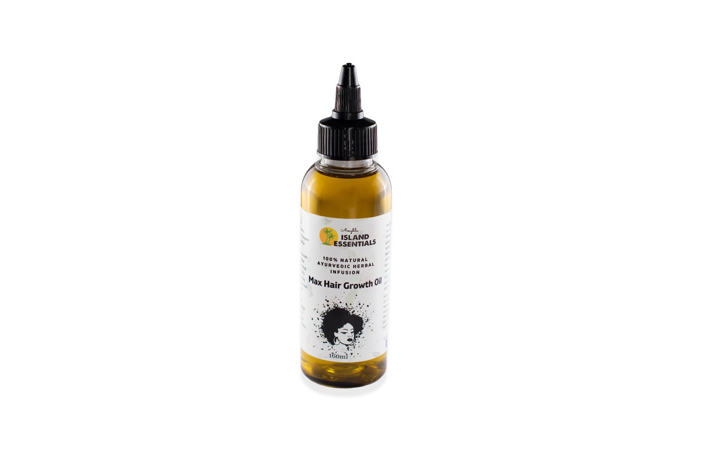Max Ayurvedic herbal hair growth oil.